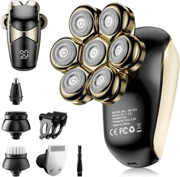 Head Shavers for Bald Men: 5-in-1 Electric Razor